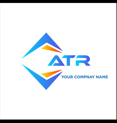 Atr Abstract Technology Logo Design On White