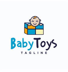 Baby Toys Logo Template Icon