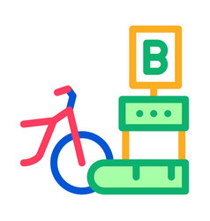 Delivery Point Bike Sharing Services Icon