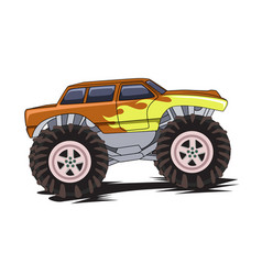 Monster Truck Mascot Logo