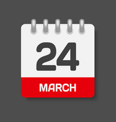 Icon Page Calendar Day - 24 March