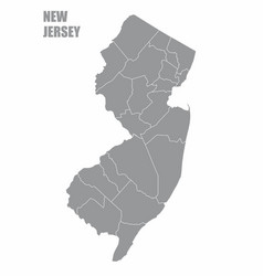 New Jersey County Map