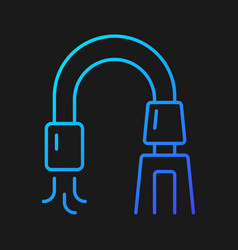 Suction Device Gradient Icon For Dark Theme