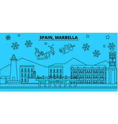 Spain Marbella Winter Holidays Skyline Merry