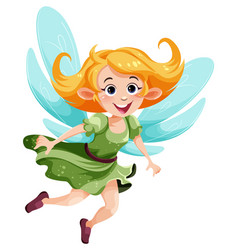 Beautiful Fairy Cartoon Character