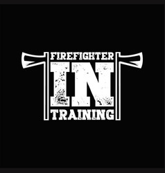 Firefighter T-shirt Design