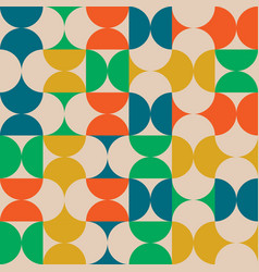 Geometric Groovy Seamless Pattern