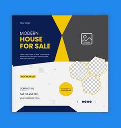 Modern Home Sale Social Media Post Template