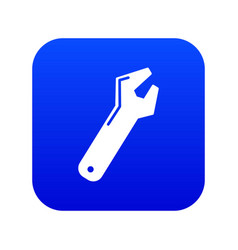 Big Spanner Icon Blue