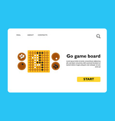 Go Game Board With Stones Icon