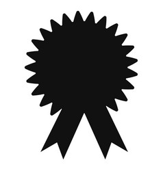 Graduation Award Ribbon Silhouette