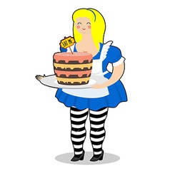 Alice In Wonderland Cake Eat Me Fat And Old