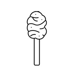 Maple Taffy Line Icon