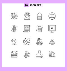 Set 16 Commercial Outlines Pack For Watch