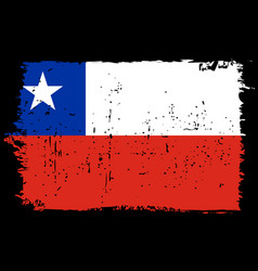 Grunge Flag Of Chile