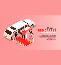 Red Carpet Horizontal Banner