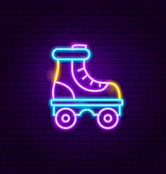 Roller Skate Neon Label