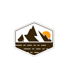 Custom Mountain Logo Design