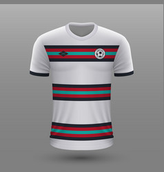 Realistic Soccer Shirt Portugal Away Jersey