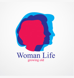 Woman Life Age Years Concept Time Life