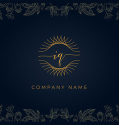 Elegant Luxury Letter Iq Logo