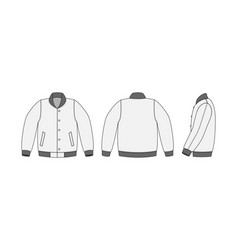 Varsity Jacket Baseball Jacket Template