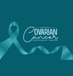 Design Concept Of Ovarian Cancer Awareness Month