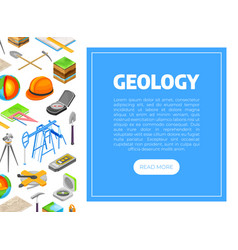 Geology And Earth Exploration Web Banner Design