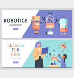 Robotics And Programming Classes For Kids Flyers