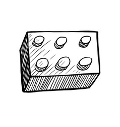 Plastic Block Doodle Of Children Toy