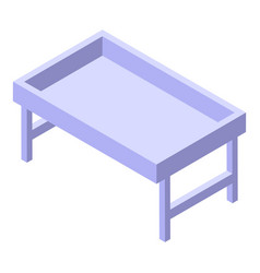 Plastic Meal Tray Icon Isometric Kitchen