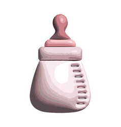 Pink Milk Bottle Its Girl