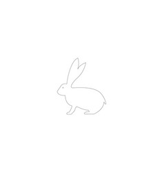 Simple And Elegant Rabbit Logo Template