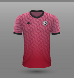 Realistic Soccer Shirt South Korea Home Jersey