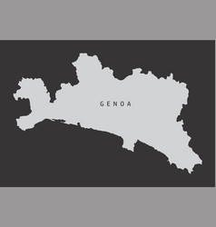 Genoa Province Map