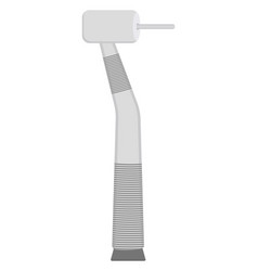 Dental Air Pipe On A White Background