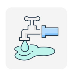 Burst Pipe Icon