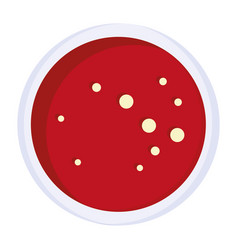 Isolated Bowl Of Ketchup Icon