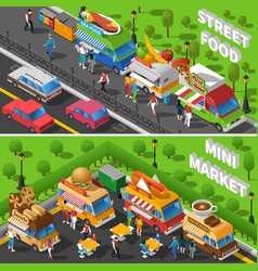 Street Food Banners Set