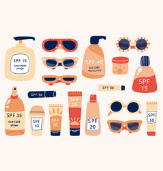 Sun Safety Collection Tubes And Bottles