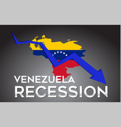 Map Venezuela Recession Economic Crisis