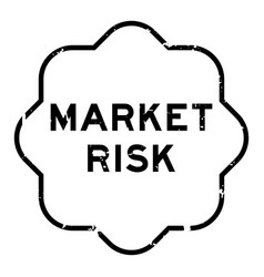 Grunge Black Market Risk Word Rubber Seal Stamp