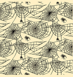 Halloween Seamless Pattern With Hand Drawn