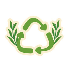 Recycle Eco Badge