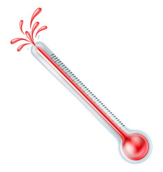 Bursting Hot Thermometer