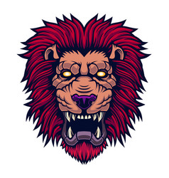 Lion Head Mascot