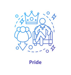 Pride Concept Icon