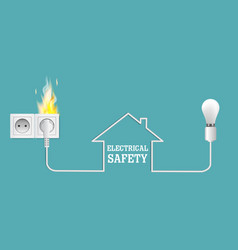 Electrical Safety Hazards Poster Banner Design