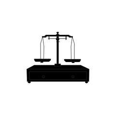 Download Justice scales Royalty Free Vector Image - VectorStock