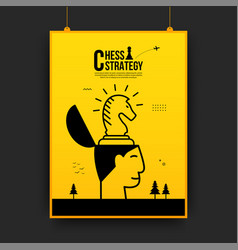 Chess Battle Competition Flyer Concept